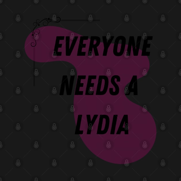 Lydia Name Design Everyone Needs A Lydia by Alihassan-Art