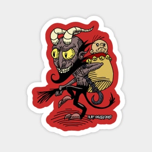 Krampusnacht Magnet