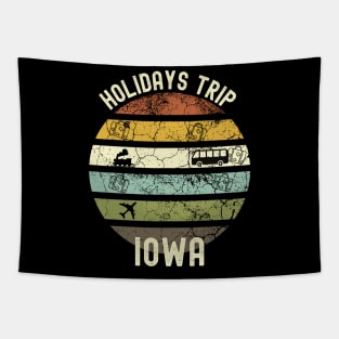 Holidays Trip To Iowa, Family Trip To Iowa, Road Trip to Iowa, Family Reunion in Iowa, Holidays in Iowa, Vacation in Iowa Tapestry