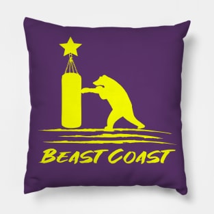 Beast Coast California Republic Bear Boxing Pillow