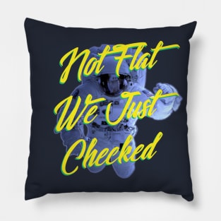 Not Flat We Just Checked Pillow