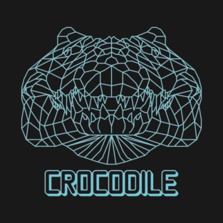 geometric crocodile T-Shirt