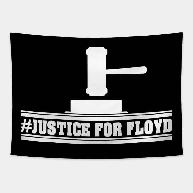Justice for floyd - george floyd cant breathe Tapestry by BaronBoutiquesStore