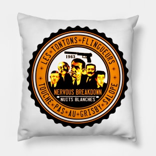 Les Tontons Flingueurs Pillow