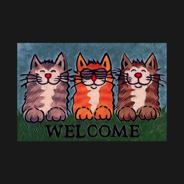 Welcome Cat by MACIBETTA