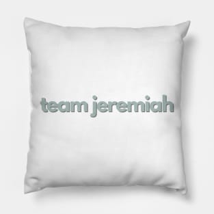 Team Jeremiah The Summer I Turned Pretty Pillow