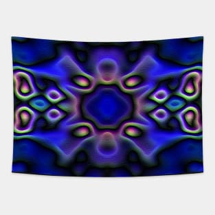 Blue Inception Tapestry