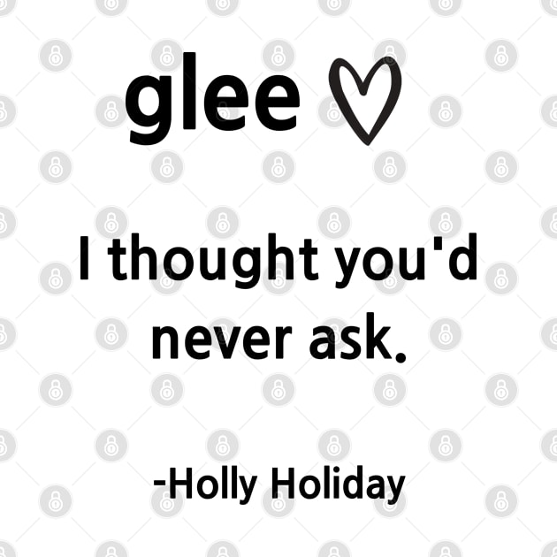 Glee/Holly by Said with wit