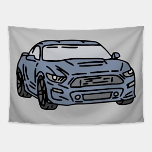 modern muscle car Tapestry