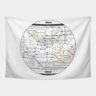 Subway - Seoul Tapestry