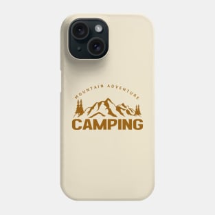 Camping - Mountain Adventure Phone Case