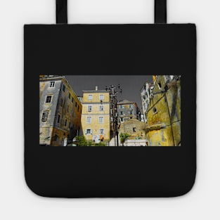 A View of Corfu Town, Greece Tote