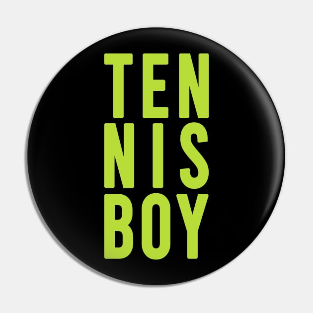 tennis boy green Pin by rsclvisual