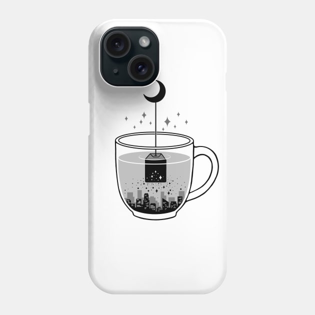 Please Brew Me a Goodnight Phone Case by Episodic Drawing