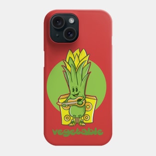 Vegetable Playing Guitar Phone Case