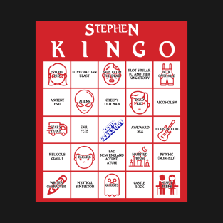 Stephen King Bingo T-Shirt