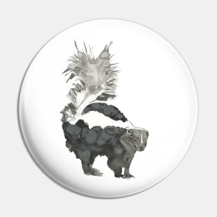 Skunk Painting Pin