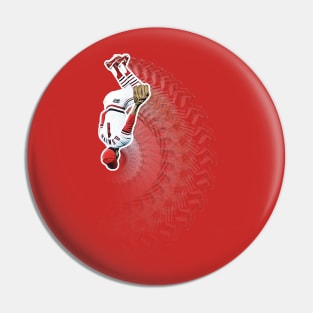 Retro Ozzie Smith "The Wizard" Backflip Pin