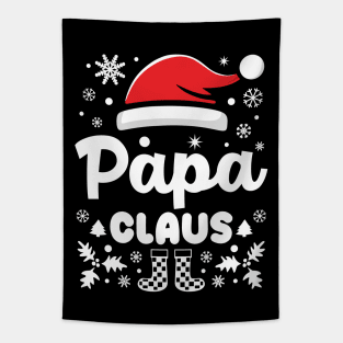 Papa Claus Christmas Dad Tapestry