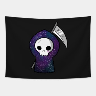 Cute Galaxy grim reaper Tapestry