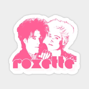 Roxette / Retro 90s Aesthetic Fan Design Magnet