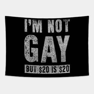 I'M Not Gay But 20 Dollars Is 20 Dollars Tapestry