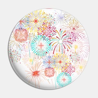 fireworks Pin