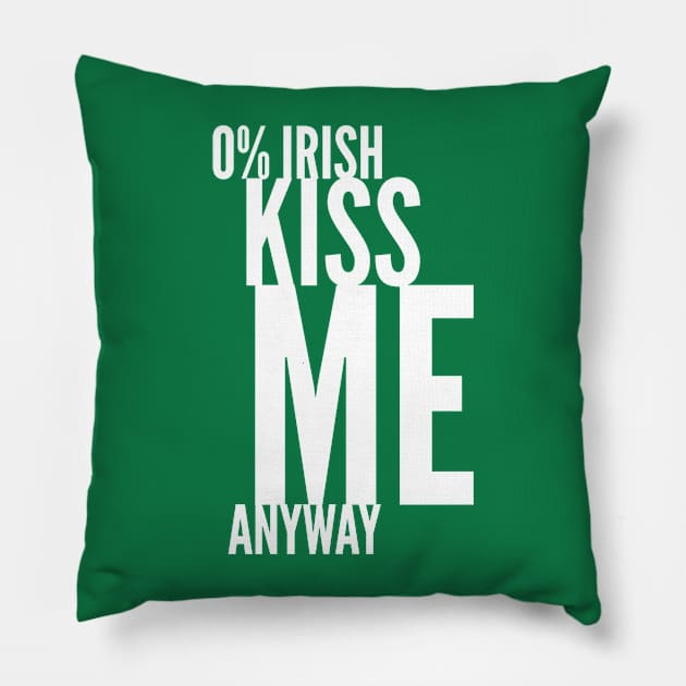 Funny St. Patrick's Day T-Shirt Pillow by gillys