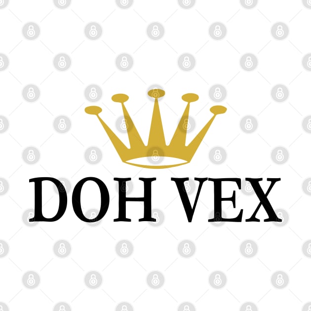 DOH VEX - IN BLACK - FETERS AND LIMERS – CARIBBEAN EVENT DJ GEAR by FETERS & LIMERS