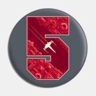 Red Five Pin