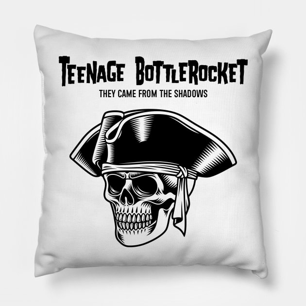 Teenage Bottlerocket Bottlerocket Pillow by NEW ANGGARA