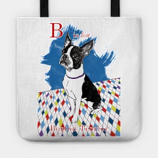 B is for Boston Terrier II Tote