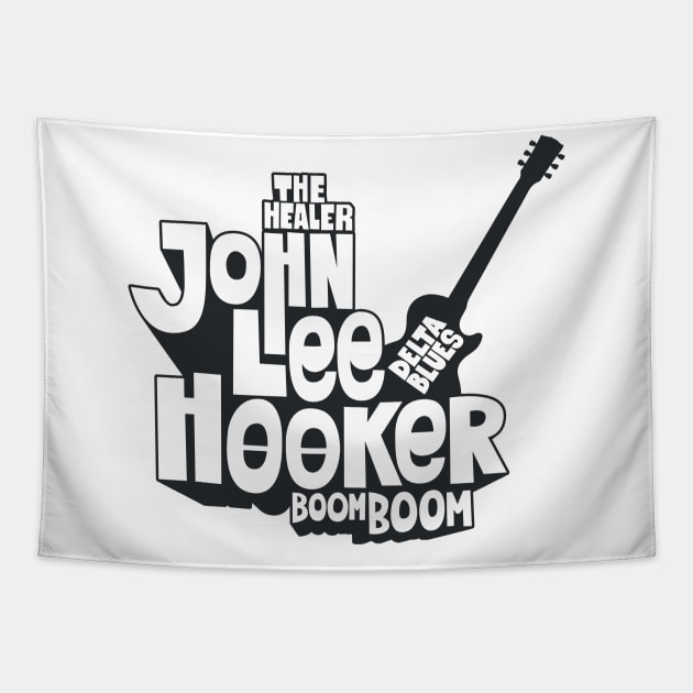 John Lee Hooker 'The Healer' Shirt - Delta Blues Collection Tapestry by Boogosh