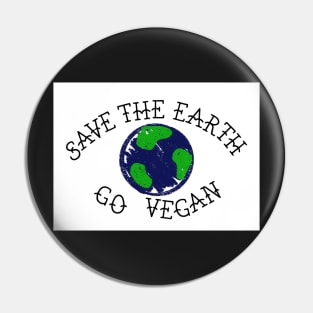 Save the earth Pin