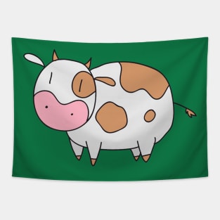 Light Brown Cow Tapestry