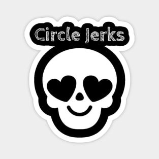 Circle Jerks / Skull Love Style Magnet