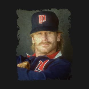 Dan Gladden in Minnesota Twins T-Shirt