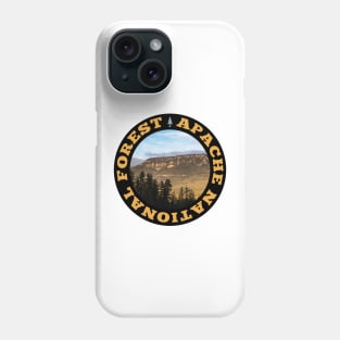 Apache National Forest circle Phone Case