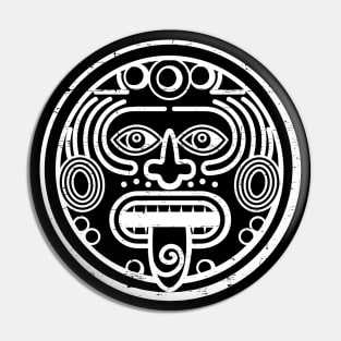 Mayan symbol - indigenous art Pin