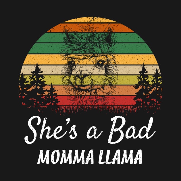 SHE'S A BAD MOMMA LLAMA by VinitaHilliard