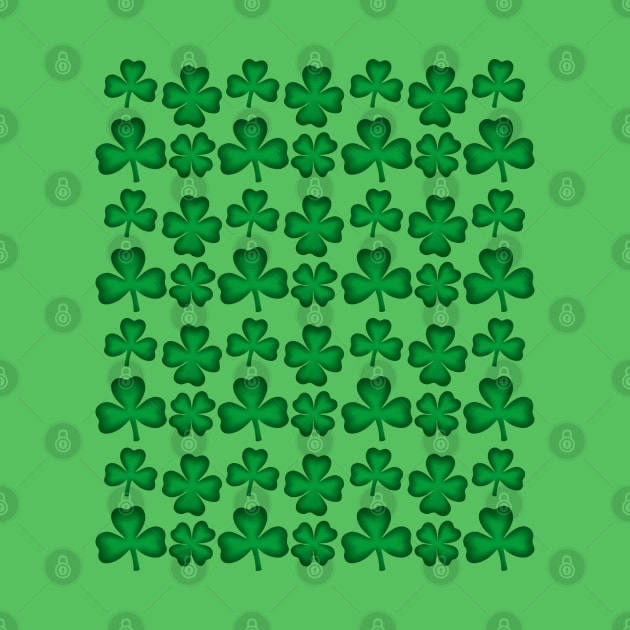 Clover field pattern by Purrfect