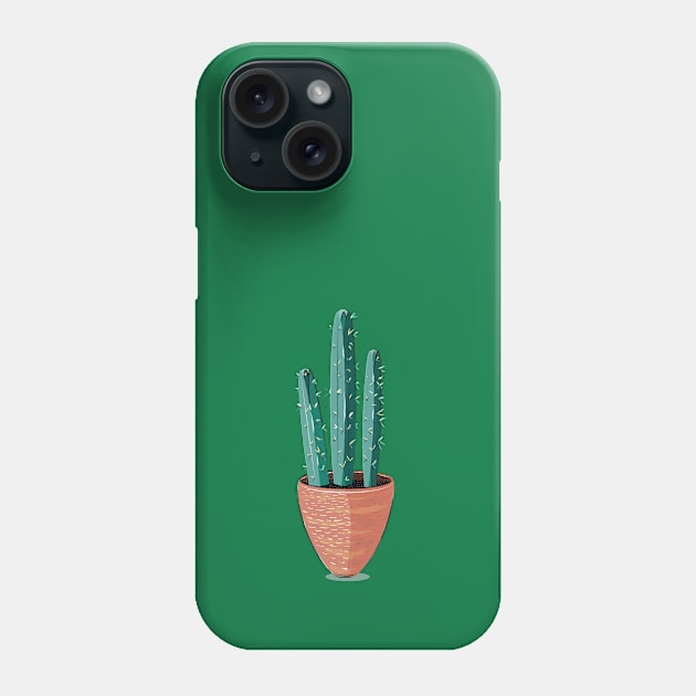 Cactus Phone Case by Slownessi