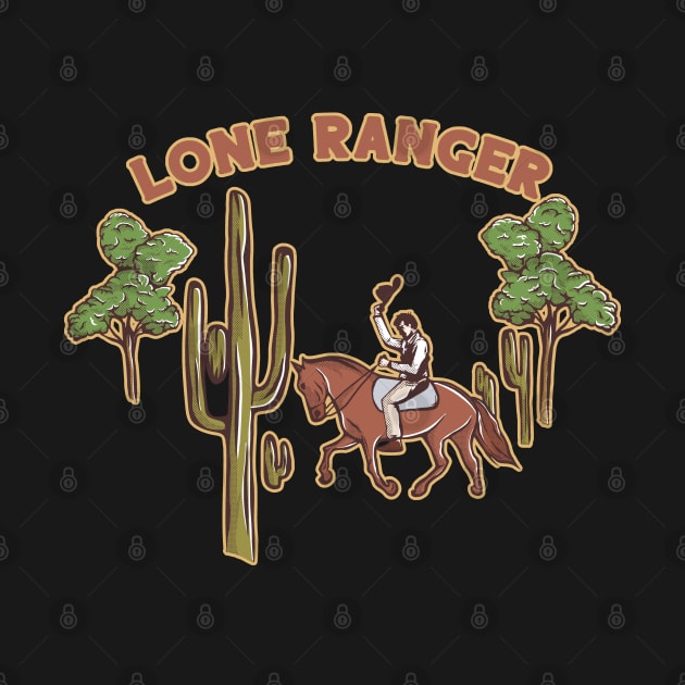 Lone Ranger Without Background Artwork by namanyastudios