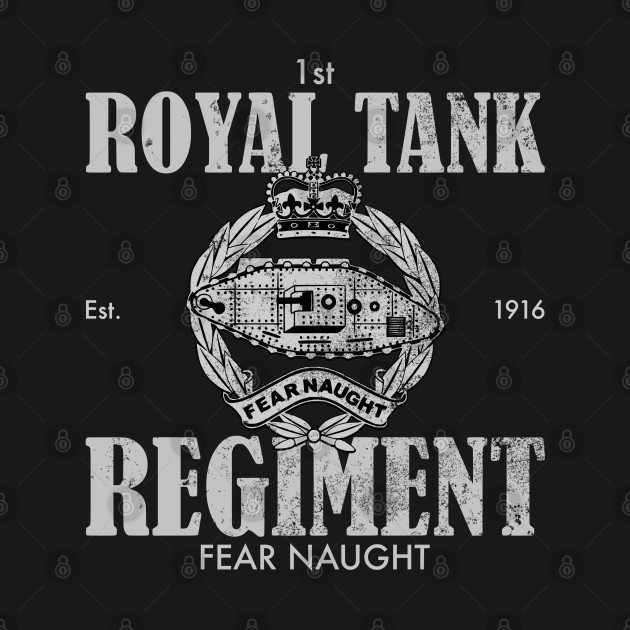 1st Royal Tank Regiment (Front & Back logo) by TCP