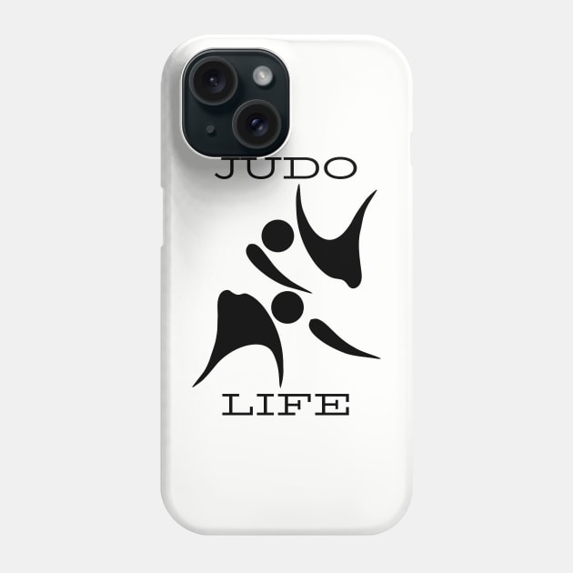 Judo Life Phone Case by Rickido