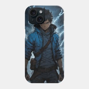 Sung Jin Woo from Solo Leveling anime Phone Case