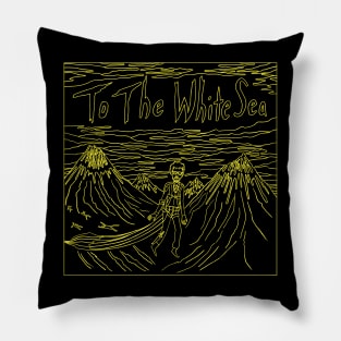 To the White Sea - Artwork (Yellow) Pillow