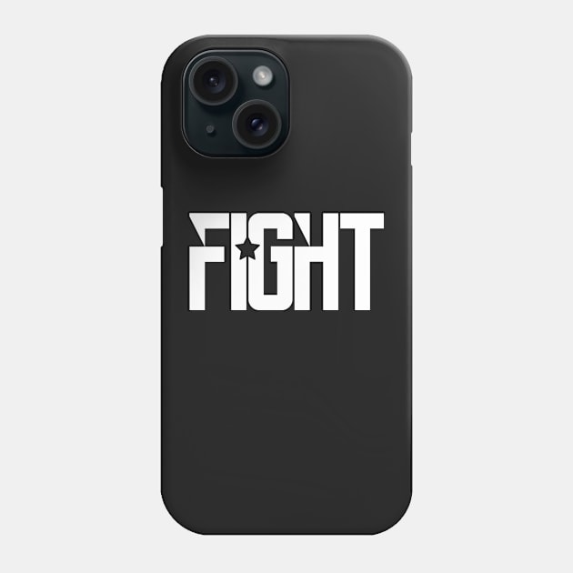 Fight Phone Case by quotysalad