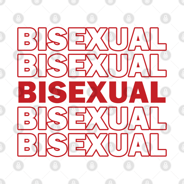 Bisexual Thank You Bag Design by brendalee