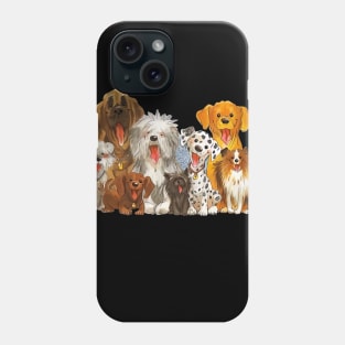 Never Underestimate An Old Lady Who Loves Dogs And Was Born In August Phone Case